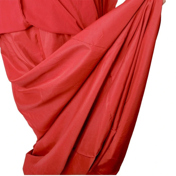 Womens Plus Elegant Princess Maxi Rhinestone Prom Gown Red Sizes 3x-4x; 26-28 - Picture 6 of 16